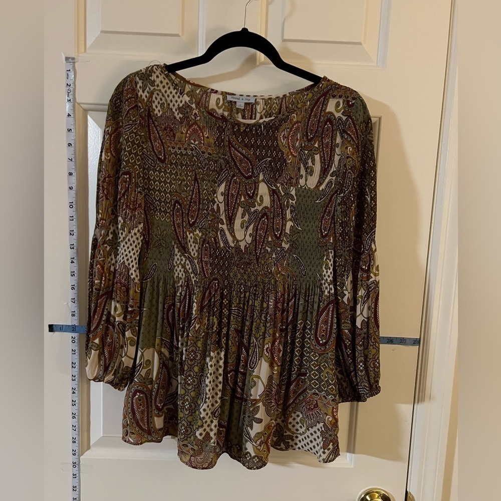 Floral & Ivy Top, Medium - Picture 4 of 12